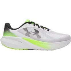 Buty do biegania Under Armour Velociti Pace. Białe buty do biegania męskie Under Armour, bez wzorów, bez zapięcia, do biegania. Za 485.00 zł.