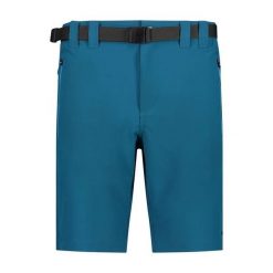Spodenki męskie turystyczne CMP 3T51847. Niebieskie szorty sportowe męskie CMP, bez wzorów, sportowe. W wyprzedaży za 99.99 zł.