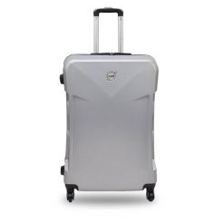 Walizka średnia Semi Line. Szare walizki męskie Semi-line, bez wzorów, średnie. Za 189.99 zł.