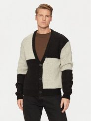 Solid Kardigan Manning 21108282 Czarny Regular Fit. Czarne kardigany męskie !SOLID, bez wzorów, z syntetyku, bez kołnierzyka, bez ramiączek. Za 179.99 zł.