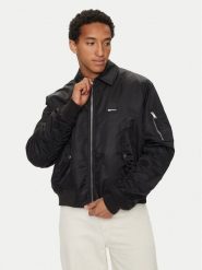 Karl Lagerfeld Jeans Kurtka bomber 245D1501 Czarny Regular Fit. Czarne kurtki męskie Karl Lagerfeld Jeans, m, bez wzorów, z jeansu, bez ramiączek, bez kaptura. Za 689.99 zł.