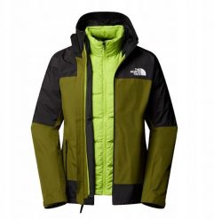 Kurtka 3w1 The North Face Mountain Light Triclimate GTX Jacket - forest olive/tnf black. Czarne kurtki męskie The North Face, m, bez wzorów, bez ramiączek, bez kaptura. Za 1,934.80 zł.