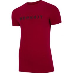 T-shirt męski TSM214 - ciemna czerwień. T-shirty męskie marki 4f. Za 49.99 zł.