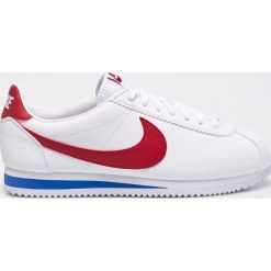 Nike Sportswear - Buty Classic Cortez Leather. Białe buty sportowe na co dzień męskie Nike Sportswear, bez wzorów, z materiału, sportowe, bez ramiączek, bez kaptura. Za 399.90 zł.
