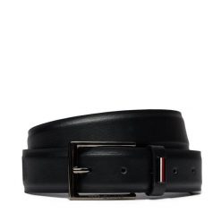 Pasek Męski Tommy Hilfiger. Czarne paski męskie Tommy Hilfiger, bez wzorów. Za 149.99 zł.