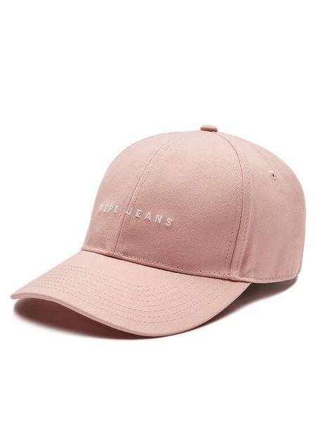Pepe Jeans Czapka z daszkiem PM040535 Różowy. Czerwone czapki męskie Pepe Jeans, bez wzorów, z bawełny. Za 79.99 zł.