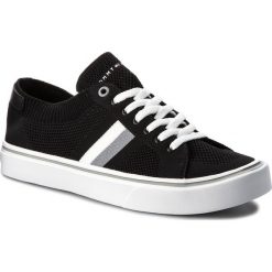 Tenisówki TOMMY HILFIGER - Lightweight Corporate Sneaker FM0FM01619 Black 990. Czarne trampki męskie Tommy Hilfiger, z gumy, eleganckie. W wyprzedaży za 239.00 zł.