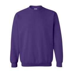 Bluza Rozpinana Z Grubej Mieszanki Dla Dorosłych Unisex. Fioletowe bluzy rozpinane męskie GILDAN, m, bez wzorów, bez ramiączek, bez kaptura. Za 64.99 zł.