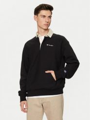 Champion Bluza 220708 Czarny Relaxed Fit. Czarne bluzy nierozpinane męskie CHAMPION, m, bez wzorów, z bawełny, bez ramiączek, bez kaptura. Za 329.99 zł.