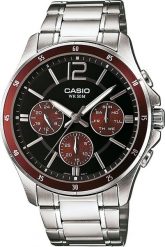 Zegarek męski Casio MTP-1374PD-5AVEF srebrny. Szare zegarki męskie Casio, srebrne. Za 377.00 zł.