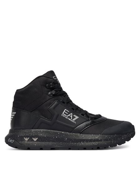 EA7 Emporio Armani Sneakersy 7X000340 AF18615 MZ186 Czarny. Czarne buty sportowe na co dzień męskie EA7 Emporio Armani, m, bez wzorów, z materiału, bez ramiączek, bez kaptura. Za 909.99 zł.