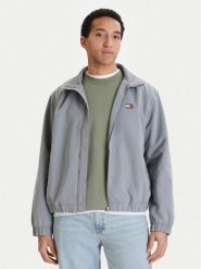 Tommy Jeans Kurtka przejściowa Essential DM0DM22720 Szary Regular Fit. Szare kurtki męskie Tommy Jeans, m, bez wzorów, z jeansu, bez ramiączek, bez kaptura. Za 529.99 zł.