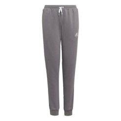 Entrada 22 Sweat Pants. Szare spodnie dresowe męskie ADIDAS, bez wzorów, z dresówki. Za 109.00 zł.