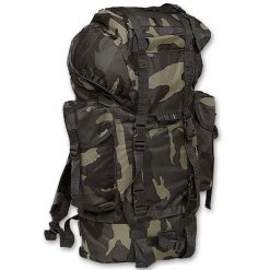 Plecak bushcraft Brandit BW 65L Dark Camo. Brązowe plecaki męskie Brandit, bez wzorów. Za 281.50 zł.