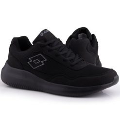 Buty męskie sportowe Lotto CONNECT OC. Czarne buty sportowe na co dzień męskie Lotto, m, bez wzorów, casualowe, bez ramiączek, bez kaptura. W wyprzedaży za 99.00 zł.