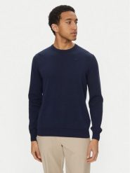 Robe di Kappa Sweter Elisio 62131MW Granatowy Regular Fit. Niebieskie kardigany męskie Robe di Kappa, m, bez wzorów, z bawełny, bez ramiączek. Za 179.99 zł.