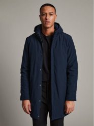 Matinique Płaszcz zimowy Madeston 30205571 Granatowy Regular Fit. Niebieskie płaszcze męskie Matinique, na zimę, m, bez wzorów, z syntetyku, bez kaptura. Za 919.99 zł.