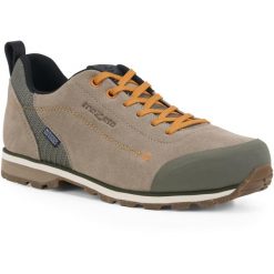 Buty turystyczne męskie TREZETA Zeta z membraną WP. Brązowe buty trekkingowe męskie TREZETA, bez wzorów, bez zapięcia, trekkingowe. Za 479.50 zł.