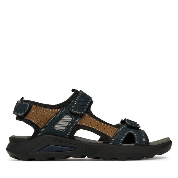 Sandały Manitu. Niebieskie sandały męskie Manitu, bez zapięcia. Za 159.99 zł.