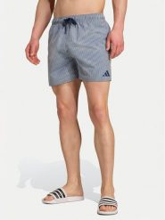 Adidas Szorty kąpielowe Seersucker Stripy JX2674 Granatowy Regular Fit. Niebieskie kąpielówki męskie ADIDAS, l, bez wzorów, z syntetyku. Za 179.99 zł.