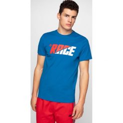 T-shirt męski TSM225 - kobalt. T-shirty męskie marki 4f. Za 29.99 zł.