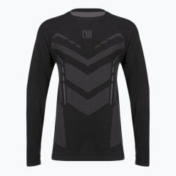 Bluza termoaktywna męska OneTeam ACHILL BAMBOO THERMO LIGHT PLUS bezszwowa. Czarne bielizna termoaktywna męska ONETEAM, m, bez wzorów, bez ramiączek, snowboardowy. Za 79.99 zł.