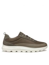 Geox Sneakersy U Spherica U46BYA 014EK C1018 Brązowy. Brązowe buty sportowe na co dzień męskie Geox, m, bez wzorów, z materiału, bez ramiączek, bez kaptura. Za 499.99 zł.