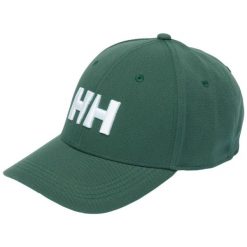 Czapka bejsbolówka Helly Hansen. Zielone czapki męskie Helly Hansen, bez wzorów, z poliesteru. Za 195.00 zł.