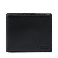 Portfel HUGO. Czarne portfele męskie Hugo, bez wzorów. Za 549.99 zł.