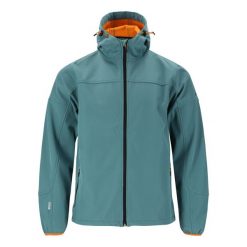 Windbreaker Whistler Duble 8000. Niebieskie kurtki softshell męskie Whistler, bez wzorów, z softshellu, bez kaptura, trekkingowe. Za 253.00 zł.