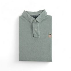 Second life - Krótki rękaw męskie Polo Szary - Stan bardzo dobry. Szare koszulki polo męskie Ralph Lauren, m, bez wzorów, sportowe, bez kołnierzyka, bez ramiączek. Za 101.48 zł.