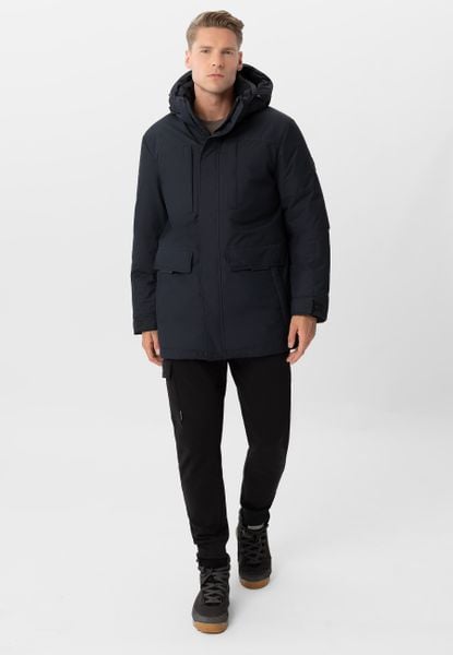 Wodoodporna kurtka zimowa J-HEROS. Brązowe kurtki męskie Volcano, na zimę, m, bez wzorów, z materiału, eleganckie, bez ramiączek, bez kaptura. Za 449.99 zł.