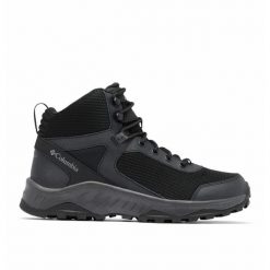 Buty Trekkingowe Męskie Columbia Trailstorm Ascend Mid Wp. Czarne buty trekkingowe męskie Columbia, bez wzorów, sportowe, bez obcasa, bez zapięcia. Za 455.99 zł.