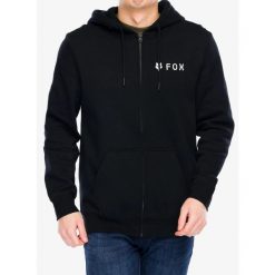 Bluza rozpinana męska Fox Absolute Fleece Zip. Czarne bluzy rozpinane męskie FOX, m, bez wzorów, bez ramiączek, bez kaptura. Za 298.99 zł.