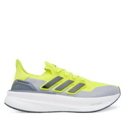 Buty do biegania adidas. Zielone buty do biegania męskie ADIDAS, bez wzorów, bez zapięcia, do biegania. Za 579.99 zł.