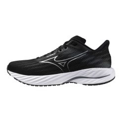 Buty do biegania Mizuno Wave Inspire 21. Czarne buty do biegania męskie Mizuno, bez wzorów, z materiału, bez zapięcia, do biegania, mizuno wave. Za 677.00 zł.