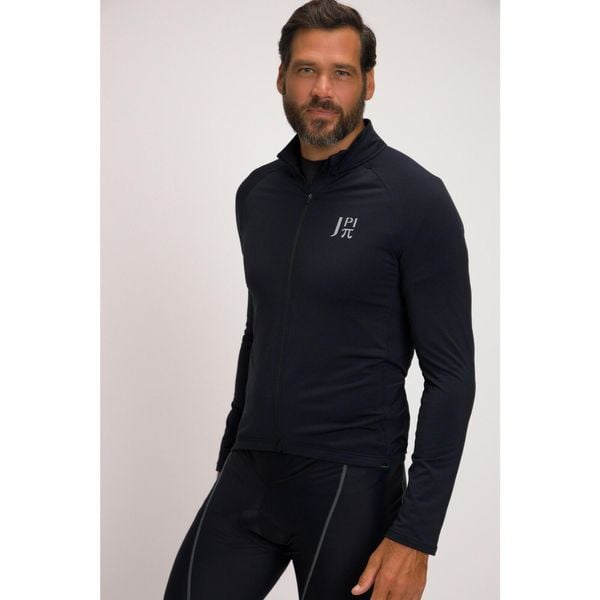 Męska Trykotowa kolarska bluza Odzież rowerowa stójka długi rękaw. Czarna bluzy nierozpinane męskie JAY-PI, m, bez wzorów, z elastanu, bez ramiączek, bez kaptura. W wyprzedaży za 279.99 zł.