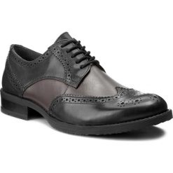 Półbuty LASOCKI FOR MEN - MI07-A586-A446-01 Czarny. Czarne eleganckie półbuty męskie Lasocki For Men, z materiału, eleganckie. Za 189.99 zł.