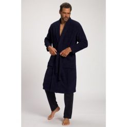 Męski Szlafrok odzież domowa kołnierz szalowy frotte do 8XL. Niebieskia szlafroki męskie JAY-PI, m, bez wzorów, z bawełny, bez kaptura. Za 432.99 zł.