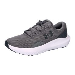 Buty do biegania męskie Under Armour Charged Surge 4. Szare buty do biegania męskie Under Armour, bez wzorów, z materiału, bez zapięcia, do biegania. Za 211.99 zł.