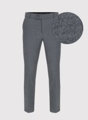 PAKO LORENTE – Spodnie garniturowe P22WP-6G-034-S-S. Szare eleganckie spodnie męskie Pako Lorente, bez wzorów, z elastanu. Za 229.99 zł.