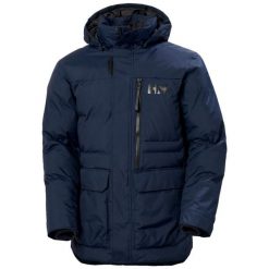 Kurtka puchowa Helly Hansen Tromsoe. Niebieskie kurtki narciarskie i snowboardowe męskie Helly Hansen, na zimę, m, bez wzorów, z puchu, bez kaptura, narciarskie. Za 1,011.99 zł.