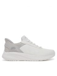 Skechers Sneakersy Bobs Squad Chaos-Tough Walk 118303/OFWT Biały. Białe buty sportowe na co dzień męskie Skechers, m, bez wzorów, z materiału, bez ramiączek, bez kaptura. Za 189.99 zł.