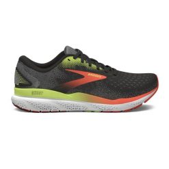 Buty do biegania męskie Brooks Ghost 16. Czarne buty do biegania męskie Brooks, bez wzorów, z materiału, bez zapięcia, do biegania. Za 789.99 zł.