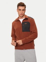 Helly Hansen Polar Daybreaker 49454 Brązowy Regular Fit. Brązowe bluzy z polaru męskie Helly Hansen, l, bez wzorów, z polaru, sportowe, bez ramiączek, bez kaptura. Za 229.99 zł.