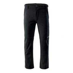 Spodnie narciarskie męskie Hi-Tec Cabano - czarne, Rozmiar XL. Czarne spodnie narciarskie i snowboardowe męskie Hi-tec, bez wzorów, z materiału, narciarskie. Za 299.99 zł.