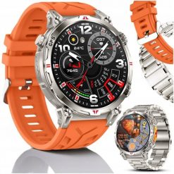 SMARTWATCH ZEGAREK MĘSKI GPS CIŚNIENIE CHAT GPT POLSKIE MENU ROZMOWY WATCH. Zegarki męskie JG Smart. Za 349.99 zł.