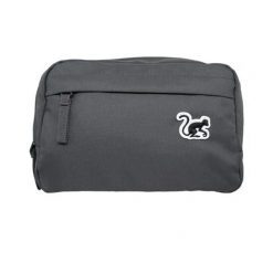 Saszetka na ramię – Torba dla psa – Unisex – Dorosły – 2 l – Z recyklingu (ołów). Szare saszetki męskie SURF MONKEY, bez wzorów. Za 159.95 zł.