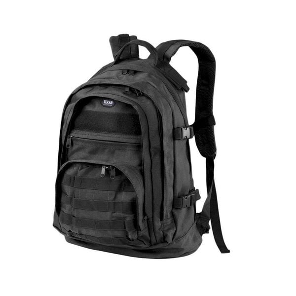 Plecak codzienny trekingowy Cadet 36 litrów. Czarne plecaki męskie Texar, bez wzorów. Za 253.99 zł.