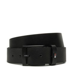 Pasek Męski Tommy Hilfiger. Czarne paski męskie Tommy Hilfiger, bez wzorów. Za 159.99 zł.